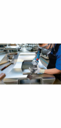 Bosch Powertools Akku-Geradschleifer GGS 18V-10 SLC Professional, 18Volt (blau/schwarz, ohne Akku und Ladegerät)