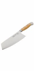 Güde Alpha kuchynský nuz 16 cm  Chai Dao olivové drevo