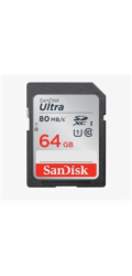 SanDisk SDXC karta 64GB Ultra (100MB/s Class 10 UHS-I)