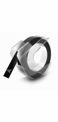 Dymo 3D Label Tape 9 mm x 3 m  Plastic glossy black