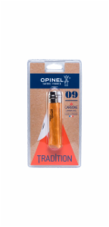 Opinel kapesni nuz c. 09  karbonová cepel s drevenou ruk.