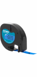 Dymo Plastová páska LetraTag S0721650 (modrá, 12 mm x 4 m)