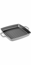 Staub grilovaci panev indukce  ctvercovy 28cm Graphit-grau