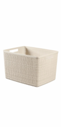 Box Curver Jute L 20L béžový