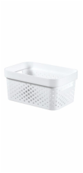 Box Curver Infinity Dots 4,5L bílý