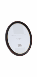 Deknudt S100F9 Oval Frame  13x18 Resin black-brown