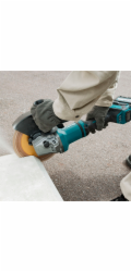Makita Akku-Winkelschleifer GA038GZ XGT, 40Volt (blau/schwarz, ohne Akku und Ladegerät)