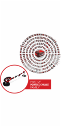 Einhell Profesionální akumulátorová bruska na sádrokarton TE-DW 18/225 Li - Solo, 18V