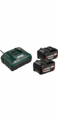 Metabo nabíječka ASC 55 + 2x akumulátor Li-Power 18V/4Ah