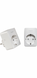 TP-Link Tapo P100(2-pack)(EU) chytrá WiFi mini zásuvka (2300W,10A,2,4 GHz,BT)