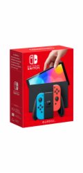 Herní konzole Nintendo Switch, Neon Red&Blue Joy-Con (OLED)