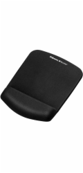 Fellowes Plushtouch Mousepad  Wrist Support black