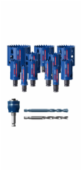 Bosch Sada děrovek EXPERT Tough Material 20/22/25/32/35/40/44/51/60/68/76 mm, 14 ks 2608900448