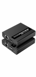 PremiumCord HDMI KVM extender FULL HD 1080p na 70m s přenosem USB