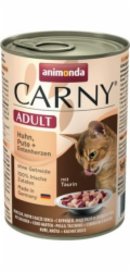 Animonda Carny Adult Food Kuře + Krůtí + Kachní srdce plechovka 400g