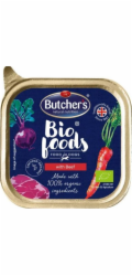 BUTCHER S Bio Foods with beef - Mokré krmivo pro psy - 150 g