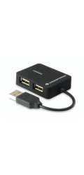 Conceptronický USB HUB 4 USB porty černý (C4PUSB2)