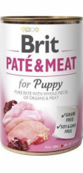 BRIT  Pate & Meat Dog Puppy plechovka 400g