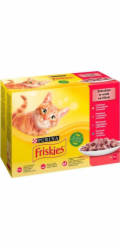 Friskies Mix meat - wet cat food - 12 x