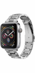 Spigen MODERN FIT BAND APPLE HODINKY 1/2/3/4/5 (38/40MM) STŘÍBRNÉ