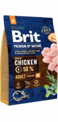 Brit Premium By Nature Adult M Medium 3kg