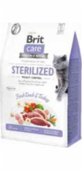 VAFO PRAHS BRIT CARE CAT STERILIZOVANÁ VÁHA 400G GF