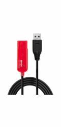 USB 2.0 Aktivverlängerungskabel Pro, USB-A Stecker > USB-A Buchse