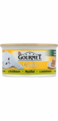 GOURMET Gold Rabbit - wet cat food - 85