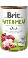 BRIT Paté & Meat Duck - vlhké krmivo pro psy - 400g