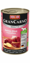 ANIMONDA Gran Carno Sensitiv Hovězí maso + brambory 400g
