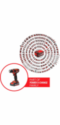 Einhell akumulátorová vrtačka/šroubovák TC-CD 18/35 Li, 18V