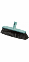 Leifheit Allround Xtra Clean koště 30 cm černo-tyrkysové