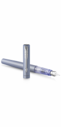 Parker Vector XL Metallic Silver  modra C.C. plnici pero M