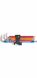 Wera 3950/9 Hex-Plus Multicolour Imperial Stainless 1