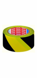 Tesa, varovná lepicí páska 33m 50mm žluto-černá (H6076093)