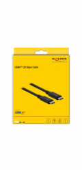 Kabel DeLOCK USB4 Gen 2x2, zástrčka USB-C > zástrčka USB-C