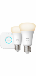 Philips Hue White startovací sada E27, LED žárovka