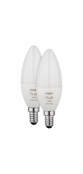 Philips Hue LED Lampe E14 2er Set 5,3W 320lm White Color Amb.