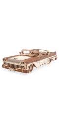 Hračka Ugears 3D dřevěné mechanické puzzle VM-05 Auto (50 s convertible)