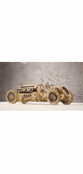 Ugears 3D dřevěné mechanické puzzle U9 Auto (Grand Prix)