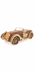 Ugears 3D dřevěné mechanické puzzle VM-01 Auto (roadster)