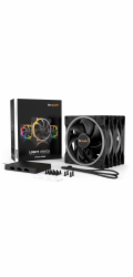 být zticha! Ventilátor Light Wings PWM 140mm Triple Pack Case
