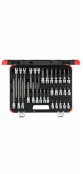 GEDORE red Screwdriver Bit  Sockets 1/2" TX 32-pieces