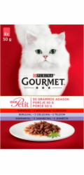 GOURMET Mon Petit Meat Mix - wet cat fo