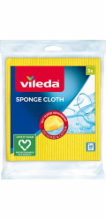 Hadřík Vileda, houba, kuchyňská utěrka, balení. 3 ks
