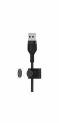 Belkin Flex Lightning/USB-A 3m mfi cert., cerný    CAA010bt3MBK