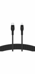 Belkin Flex Lightning/USB-C 15W 2m mfi.cert.cerný   CAA011bt2MBK