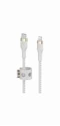 Belkin Flex Lightning/USB-C 15W 3m mfi.cert. bílý   CAA011bt3MWH