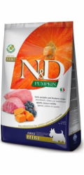 FARMINA N&D GF PUMPKIN DOG LAMB&BLUEBERRY ADULT MINI 7kg