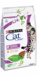 Purina CAT CHOW HAIRBALL CONTROLL suché krmivo pro kočky 1,5 kg Adult Kuřecí maso